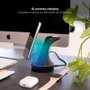 Tooq Base de Carga Inalámbrica para Apple Watch y iPhone/Smartphone - Negro